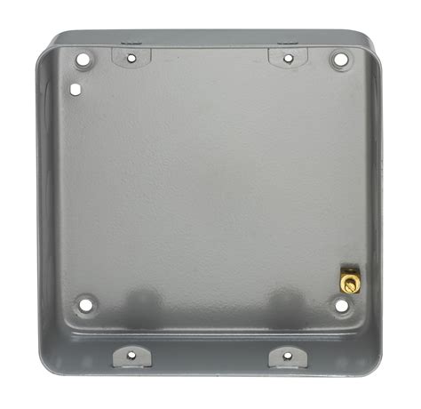 6g metal switch box|Volex VG3206SG Box 6&8G 133x133x40mm.